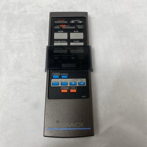 Vintage Magnavox VSQS0451 TV VCR Remote Control w/Slide M25-Made in Japan - Picture 6 of 11